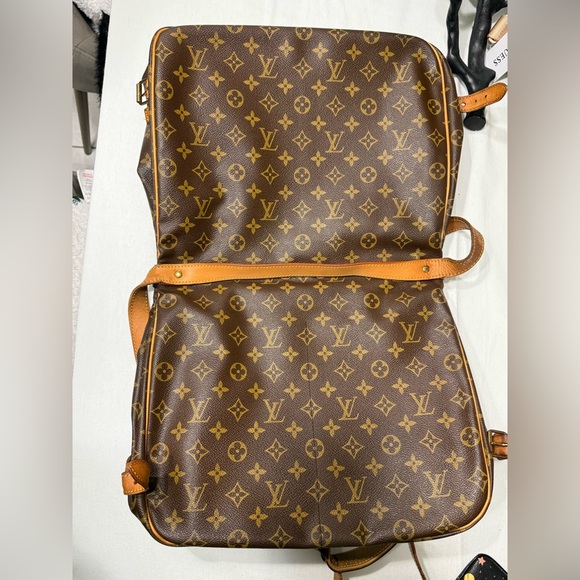 Louis Vuitton Monogram Saumur 35 Vintage Double Satchel Messenger Crossbody Bag - Picture 6 of 15
